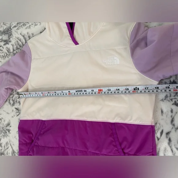 The North Face Mountain Hooded Sweatshirt Insulated Pullover Size XS - Picture 8 of 10